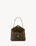 YSL PUFFER small in suede - Image 4